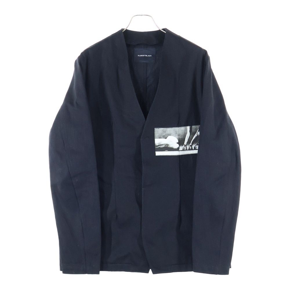 ALMOSTBLACK (オールモストブラック) 22AW WOVEN LAYERD DENIM COAT