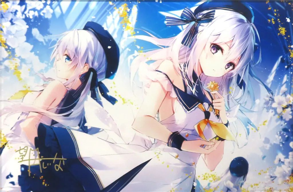 【中古】同人その他雑貨 【バーチャルYoutuber】プラチナアクリルジークレー 2021SS 絵月ルナ(望月しいな) /絵守未來プロジェクト