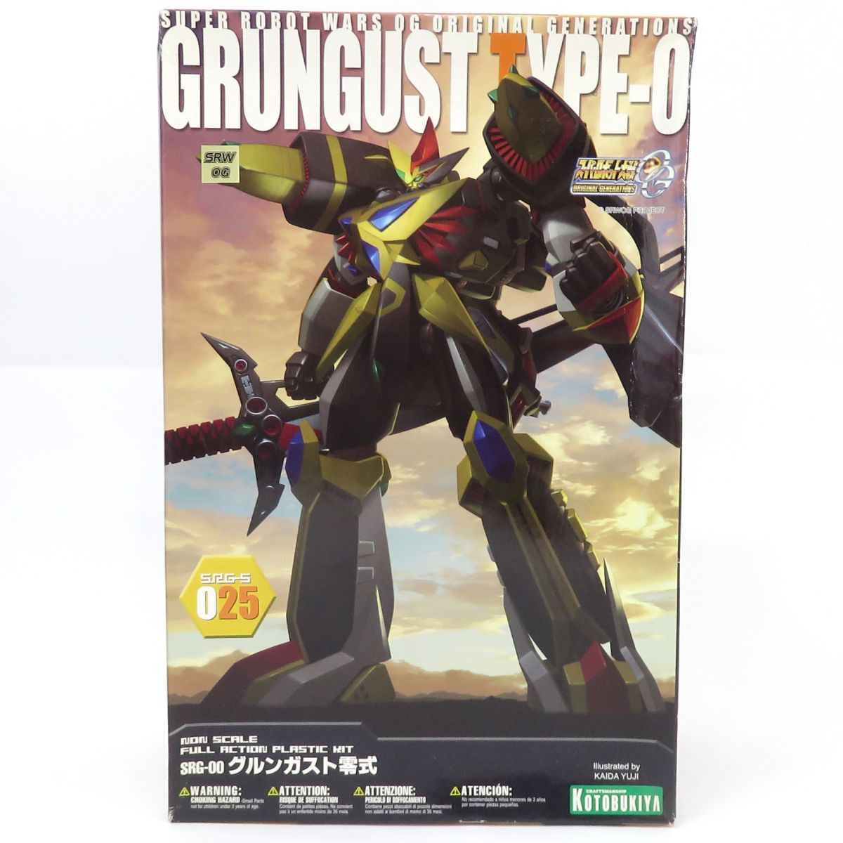 未組立】 コトブキヤ S.R.G-S スーパーロボット大戦OG グルンガスト零
