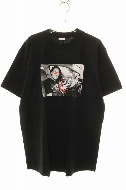 シュプリーム SUPREME × ANTIHERO 20AW ICE TEE BLACK M アンチヒーロー アンタイヒーロー アイス Tシャツ 半袖 ブラック 【ブランド古着ベクトル】【中古】☆AA★260627