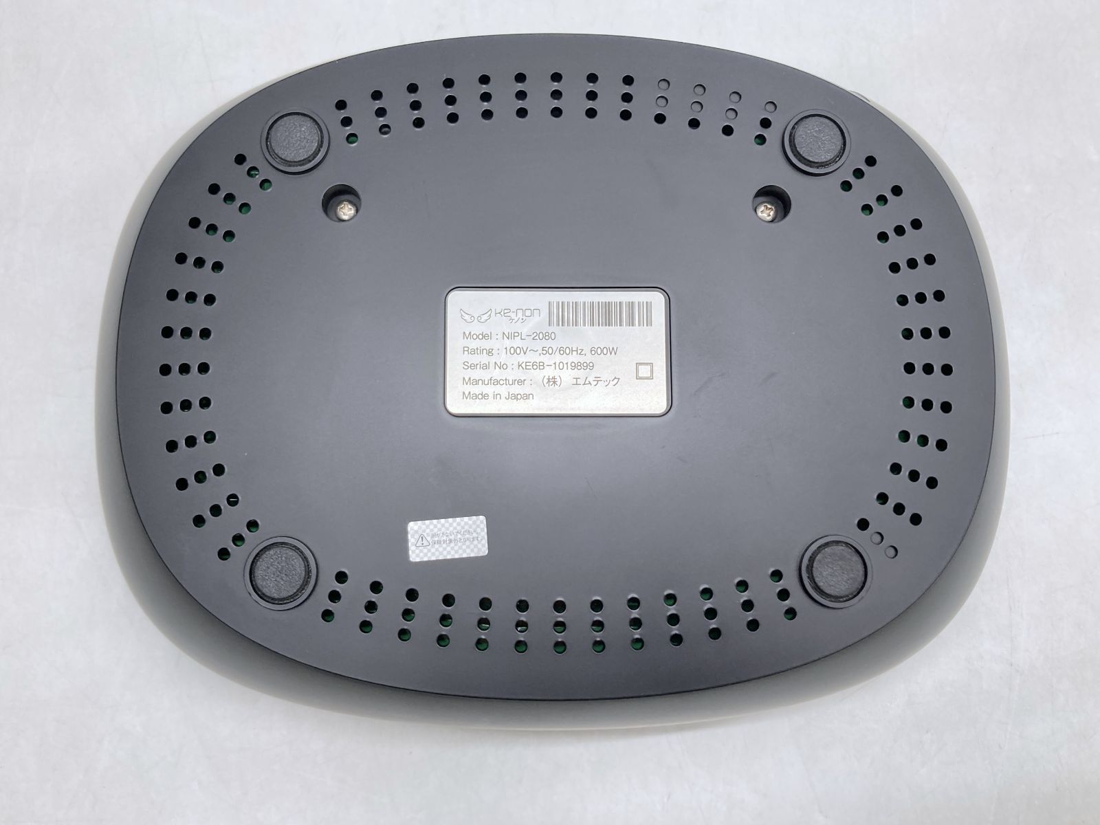 Ke-non ケノン 6.2 フラッシュ式 脱毛器 中古 傷汚れ有り - メルカリ