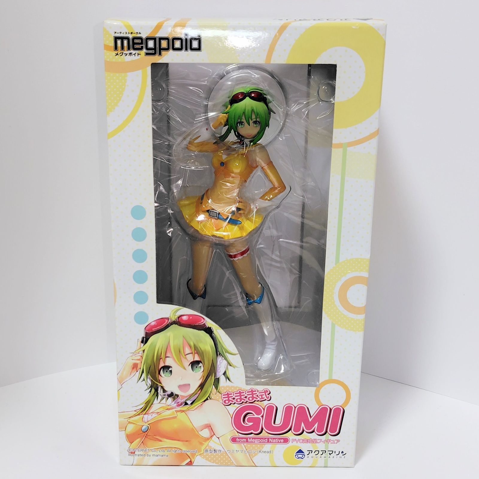 アクアマリン ままま式GUMI from Megpoid Native VOCALOID megpoid メグッポイド 1/8スケール フィギュア