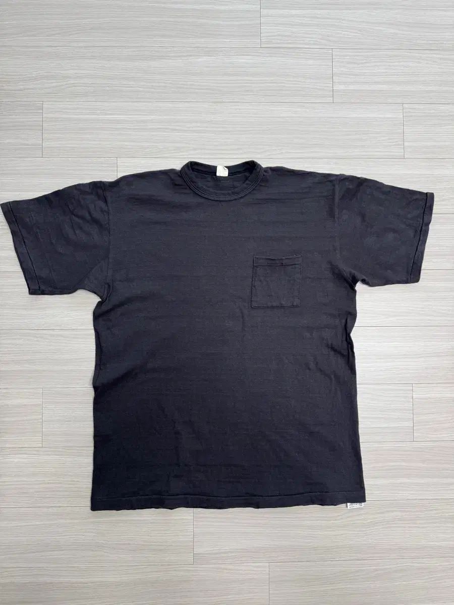 WAREHOUSE ウエアハウス 4601 ポケットTシャツ ブラック XXL