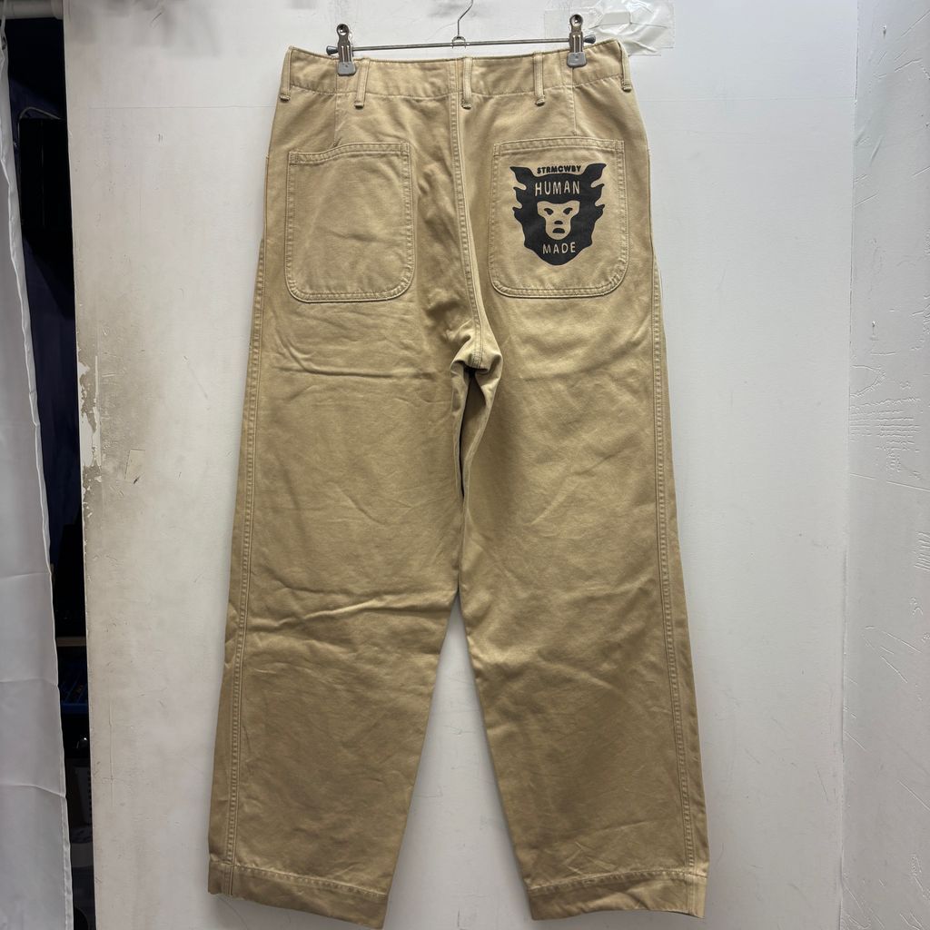 HUMAN MADE ヒューマンメイド CROP CHINO チノパンツ ベージュ size:S
