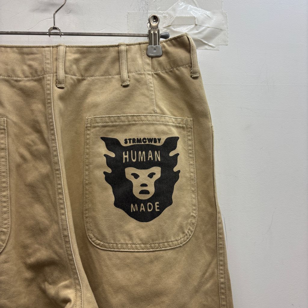 HUMAN MADE ヒューマンメイド CROP CHINO チノパンツ ベージュ size:S