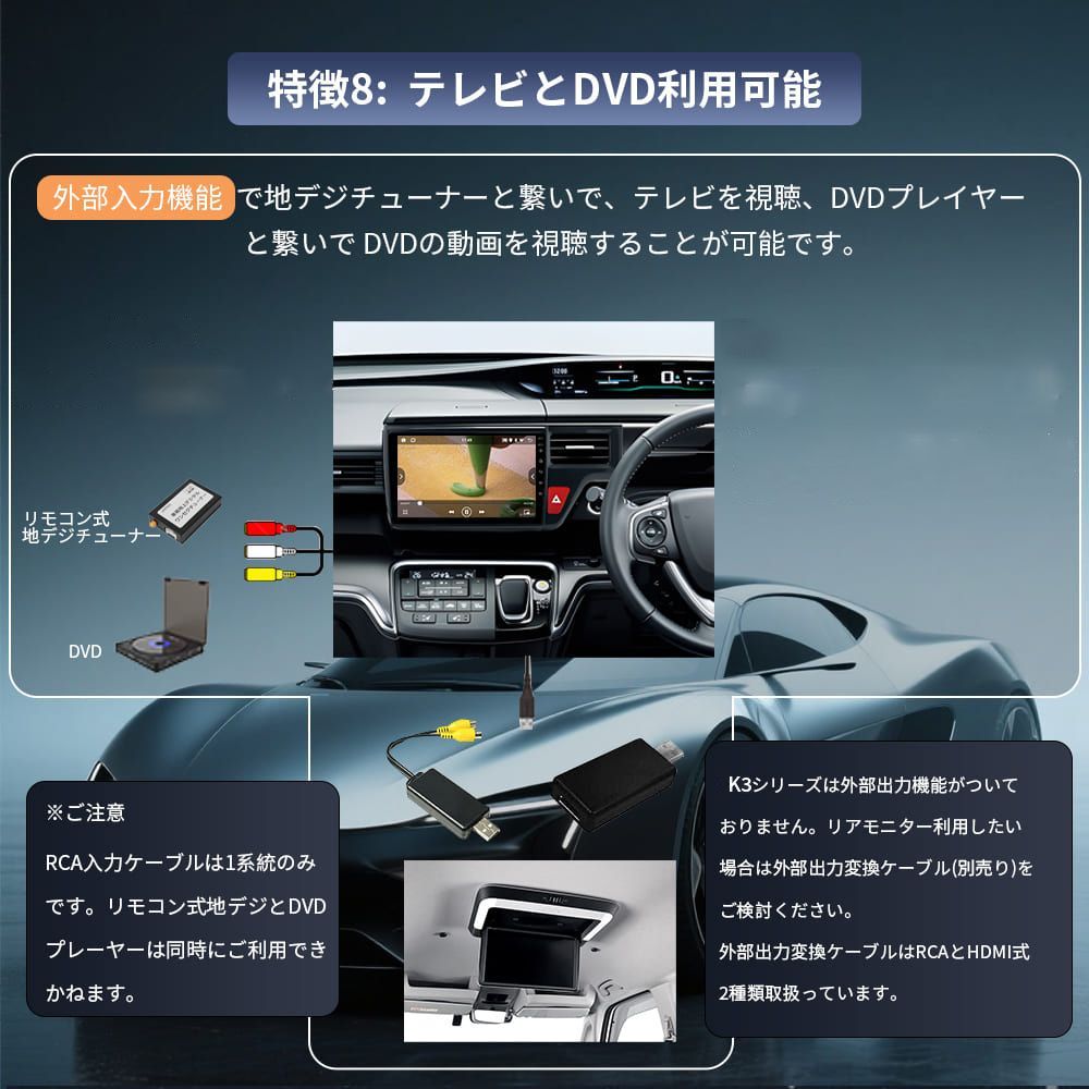 AT517 ハスラー 初代 アンドロイドカーナビ android 9インチ 8コア2+