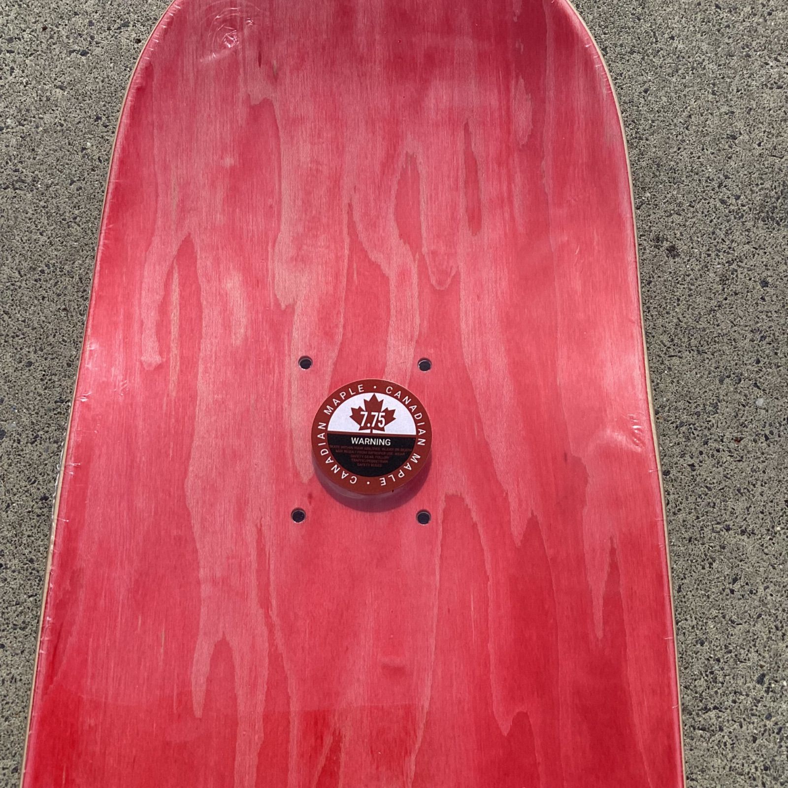 ムラサキパーク公式】 GRIZZLY FIRE DRILL DECK 7.75 inch グリズリー