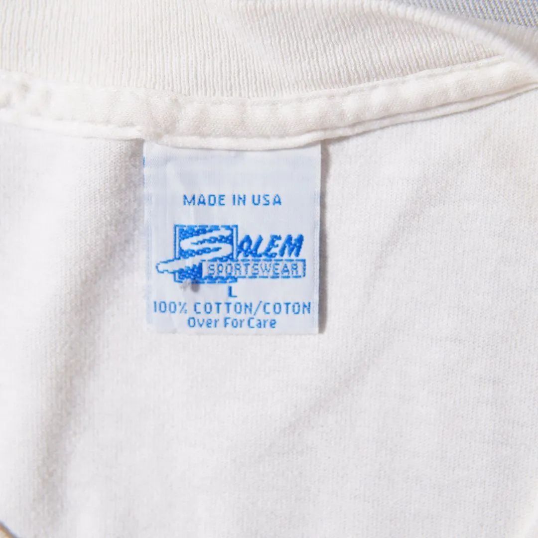 90s USA製 1993年製 NBA シカゴ ブルズ Tシャツ L ホワイト