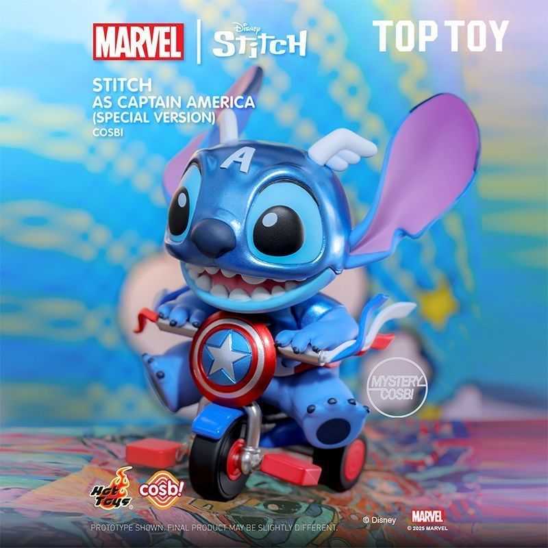 HOTTOYS COSBI コスビ スティッチ マーベル コラボ フィギュア 1個入り