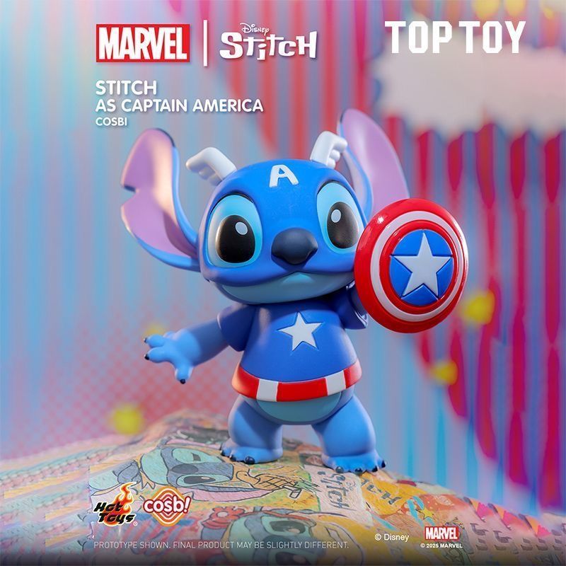 HOTTOYS COSBI コスビ スティッチ マーベル コラボ フィギュア 1個入り