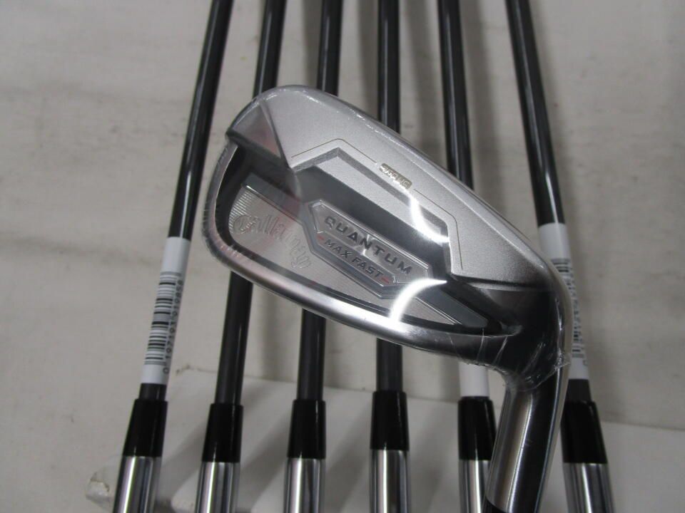 キャロウェイ　QUANTUM MAX FAST　SPDSTAR 50 for Callaway　Rフレックス　アイアンセット　中古　ゴルフドゥ！札幌東苗穂店【最短即日発送】