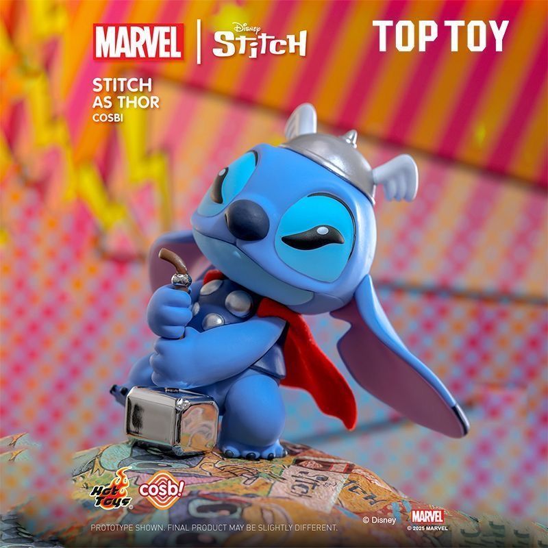 HOTTOYS COSBI コスビ スティッチ マーベル コラボ フィギュア 8種入り