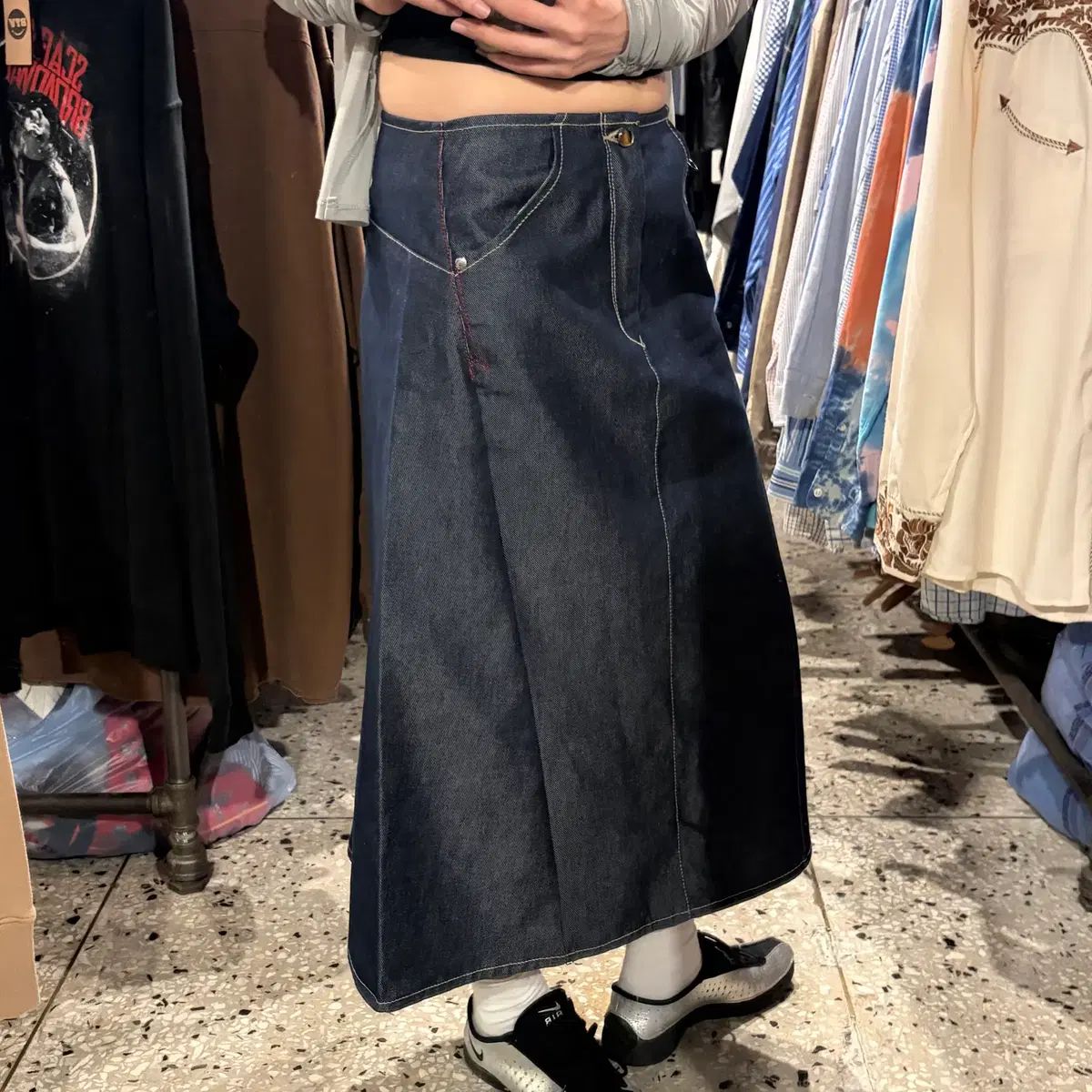 LEVI'S リーバイス エンジニアードガーメンツ スリット ロング スカート