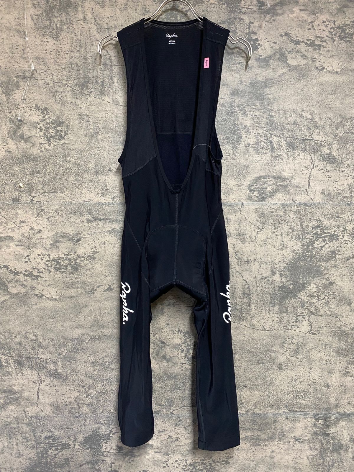 KH653 ラファ Rapha 3/4 BIB SHORTS ビブニッカー 黒 M 裏起毛