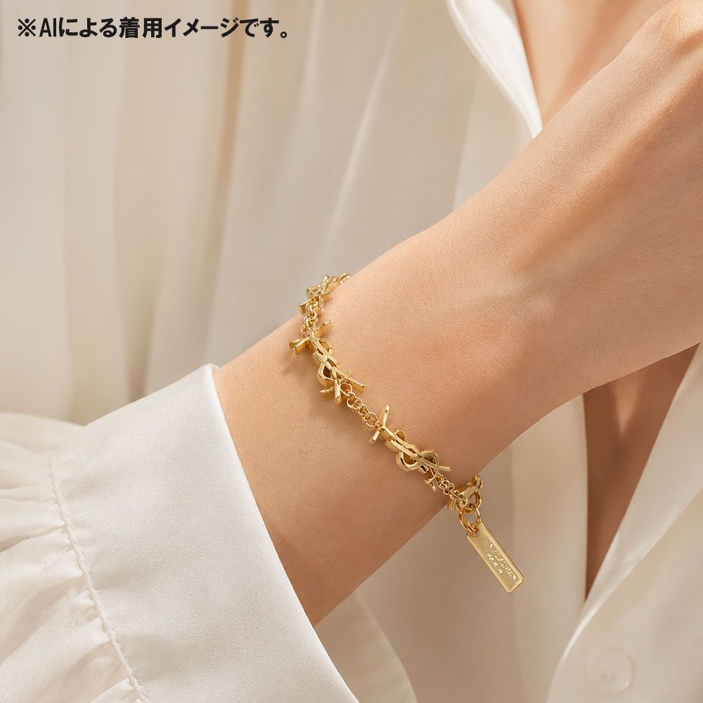 新品 SAINT LAURENT サンローラン ブレスレット CASSANDRE カサンドラ