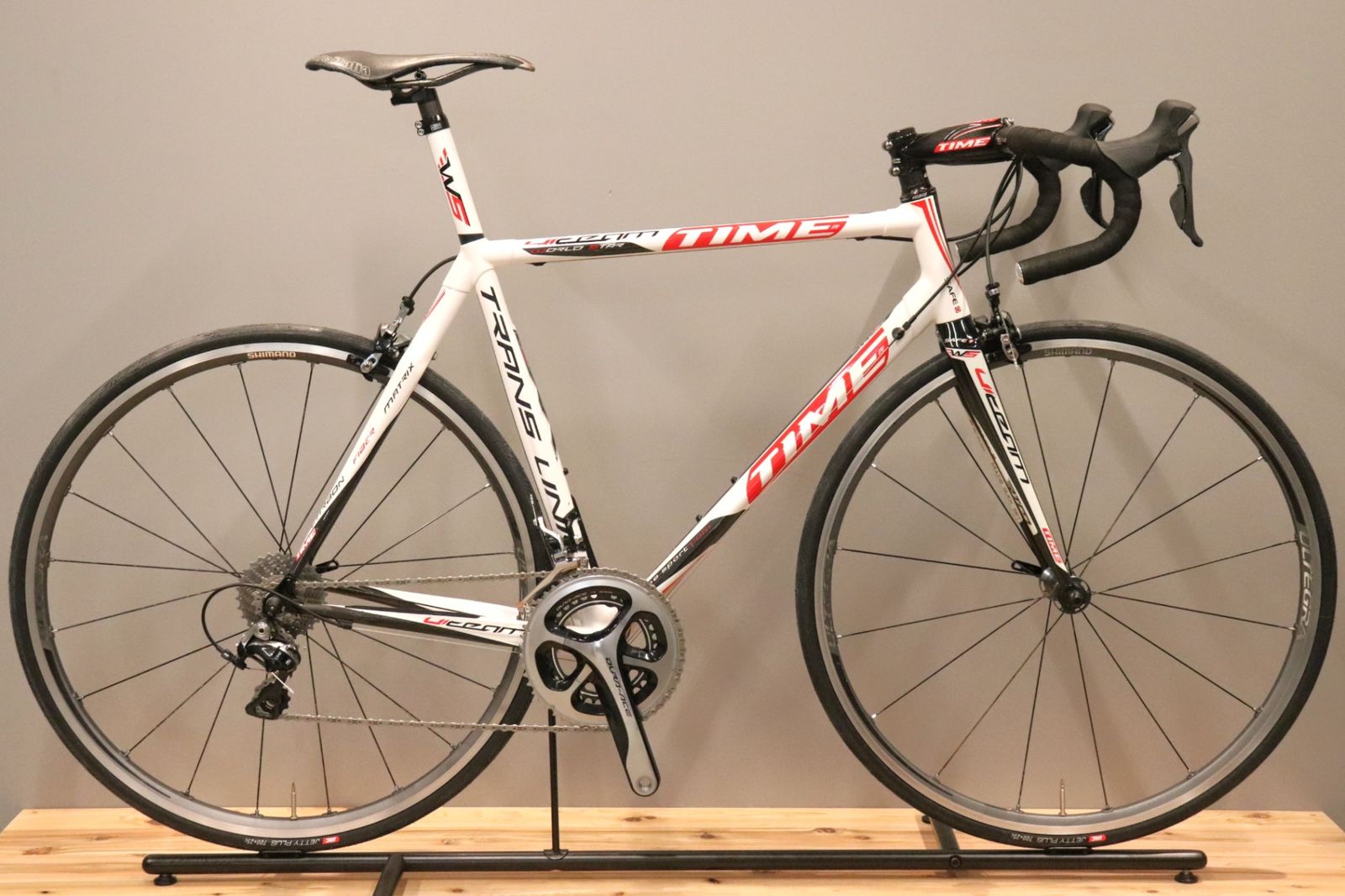 タイム TIME VXRS ULTEAM WORLD STAR 2009モデル Mサイズ シマノ デュラエース 9000 11S カーボン ロードバイク 【仙台店】