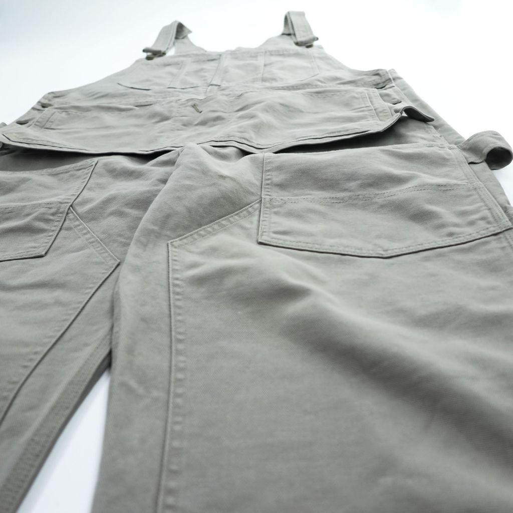 South2 West8 日本製 ダブルニー キャンバス オーバーオール 11.5oz