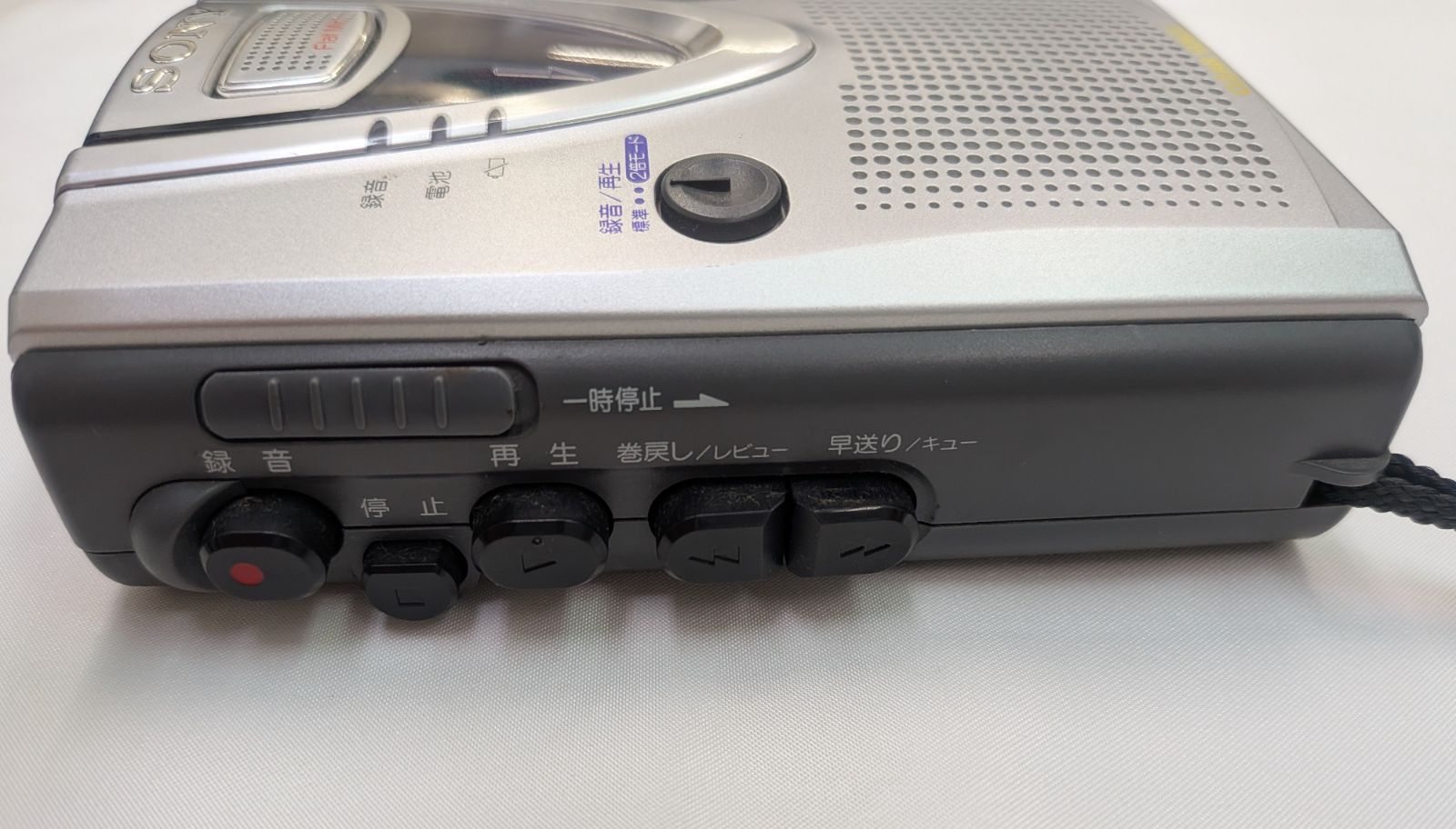 N【ヴィンテージ】SONY カセットレコーダー TCM-400 モノラル録音再生