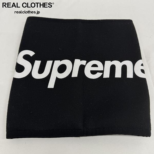 美品 Supreme 15AW Fleece Neck Gaiter 黒 Supreme/シュプリーム【15AW】Fleece Neck Gaiter Black ネック