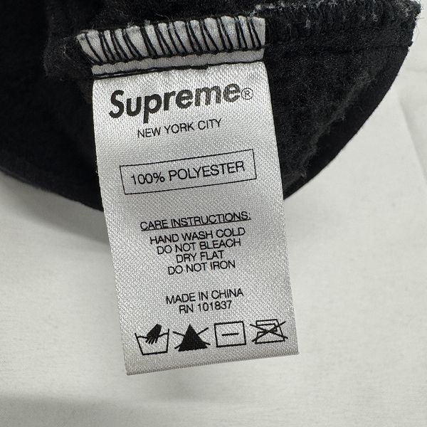 Supreme/シュプリーム【15AW】Fleece Neck Gaiter Black ネック
