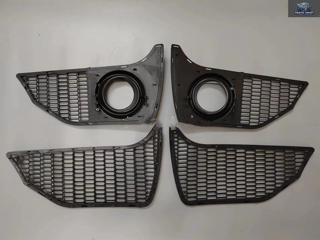 BMW 5シリーズ E90 E60 E92 E93 改造 M3 M5 フロントバンパー フォグランプ メッシュグリルフレーム