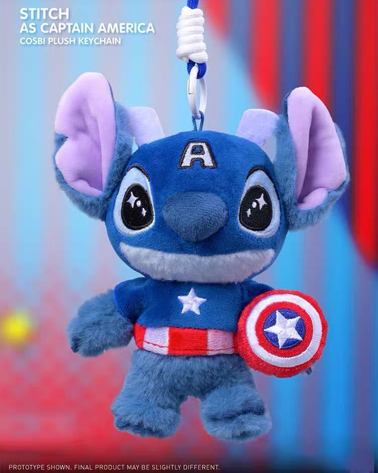 HOTTOYS COSBI コスビ スティッチ マーベル コラボ ぬいぐるみ