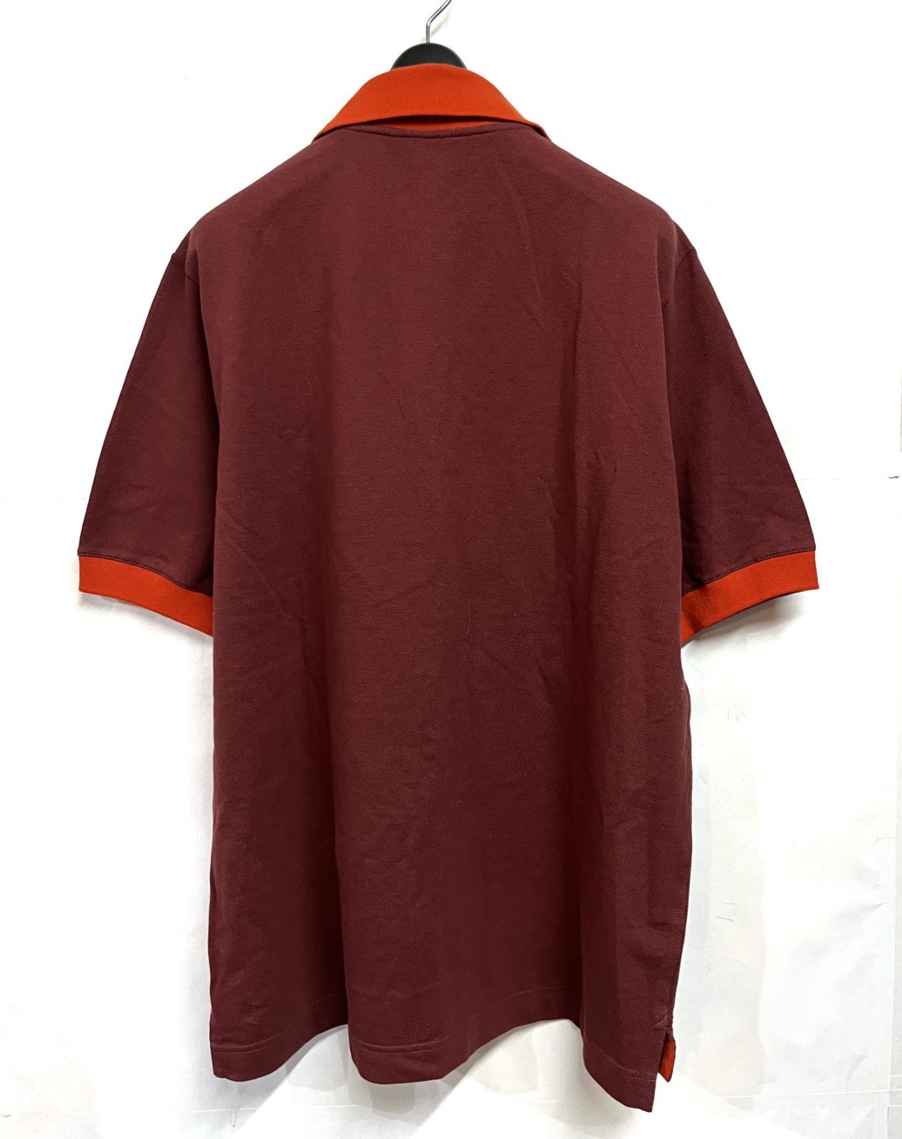 HERMES｜エルメス セリエボタン バイカラー ポロシャツ - メルカリ