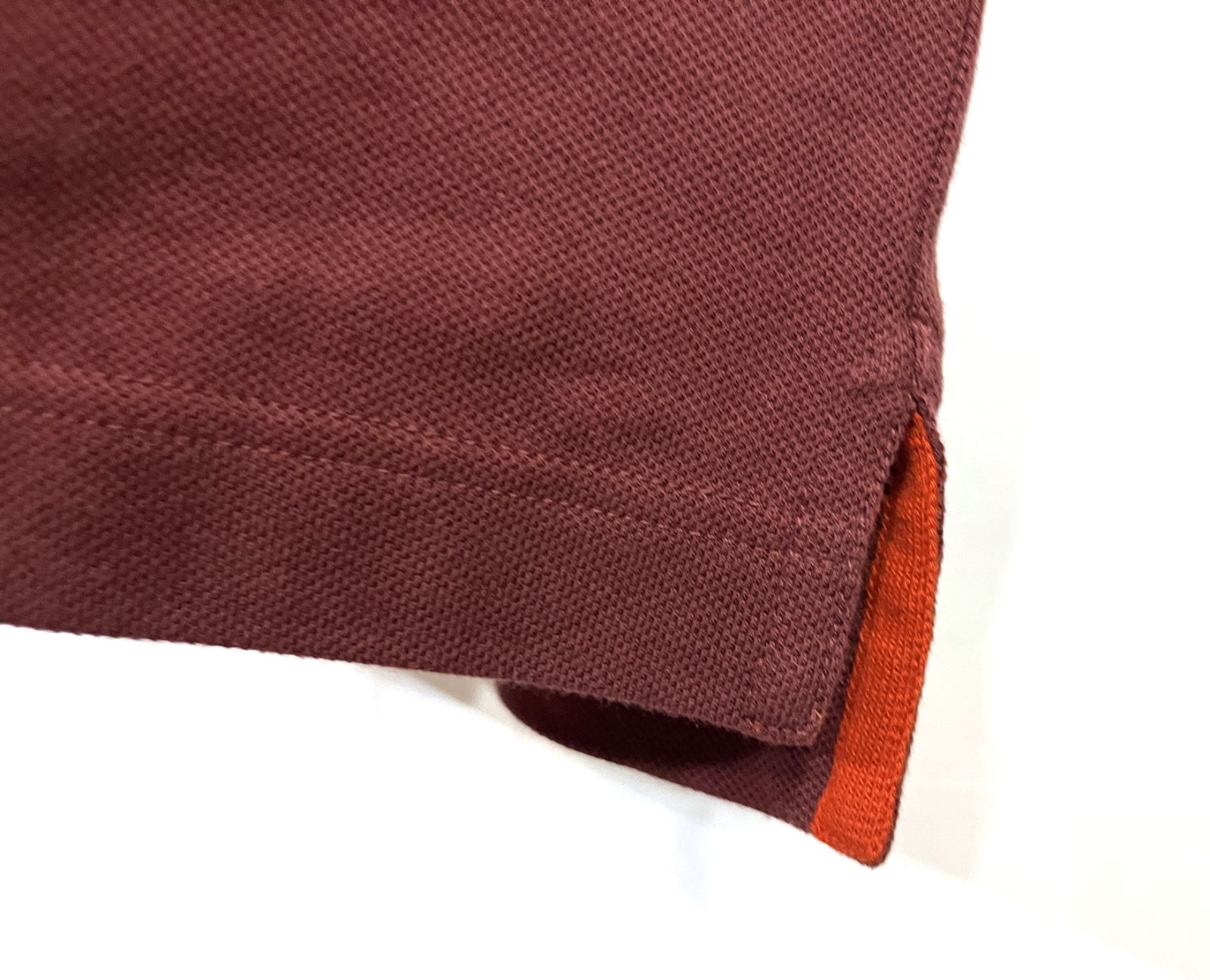 HERMES｜エルメス セリエボタン バイカラー ポロシャツ - メルカリ
