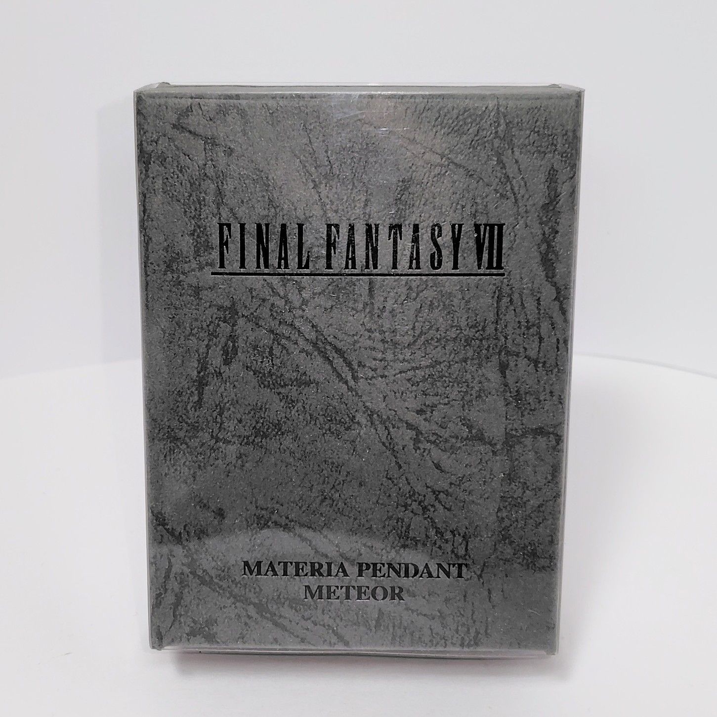スクウェア・エニックス オフィシャルショップ限定 ファイナルファンタジーVII メテオ 黒マテリア マテリアペンダント
