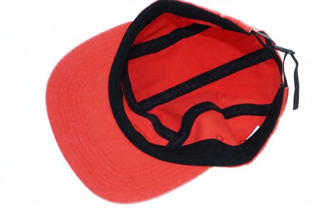シュプリーム SUPREME 26SS CANVAS CAMP CAP RED キャンバス キャンプ