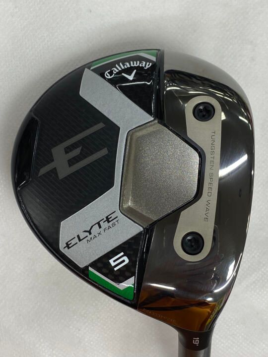 キャロウェイ　ELYTE MAX FAST　19度　LIN-Q GREEN 40 for Callaway　Rフレックス　フェアウェイウッド　中古　ゴルフドゥ！倉敷笹沖店【最短即日発送】