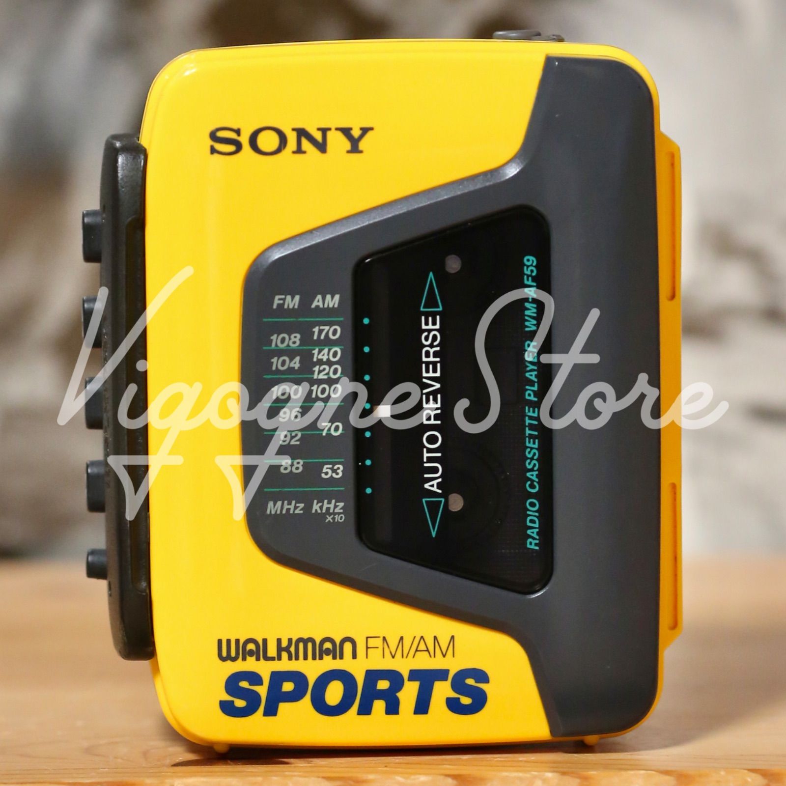 SONY カセットウォークマン SPORTS WM-AF59 動作品② SONY SPORTS WALKMAN WM-AF59 整備済 動作品 - メルカリ