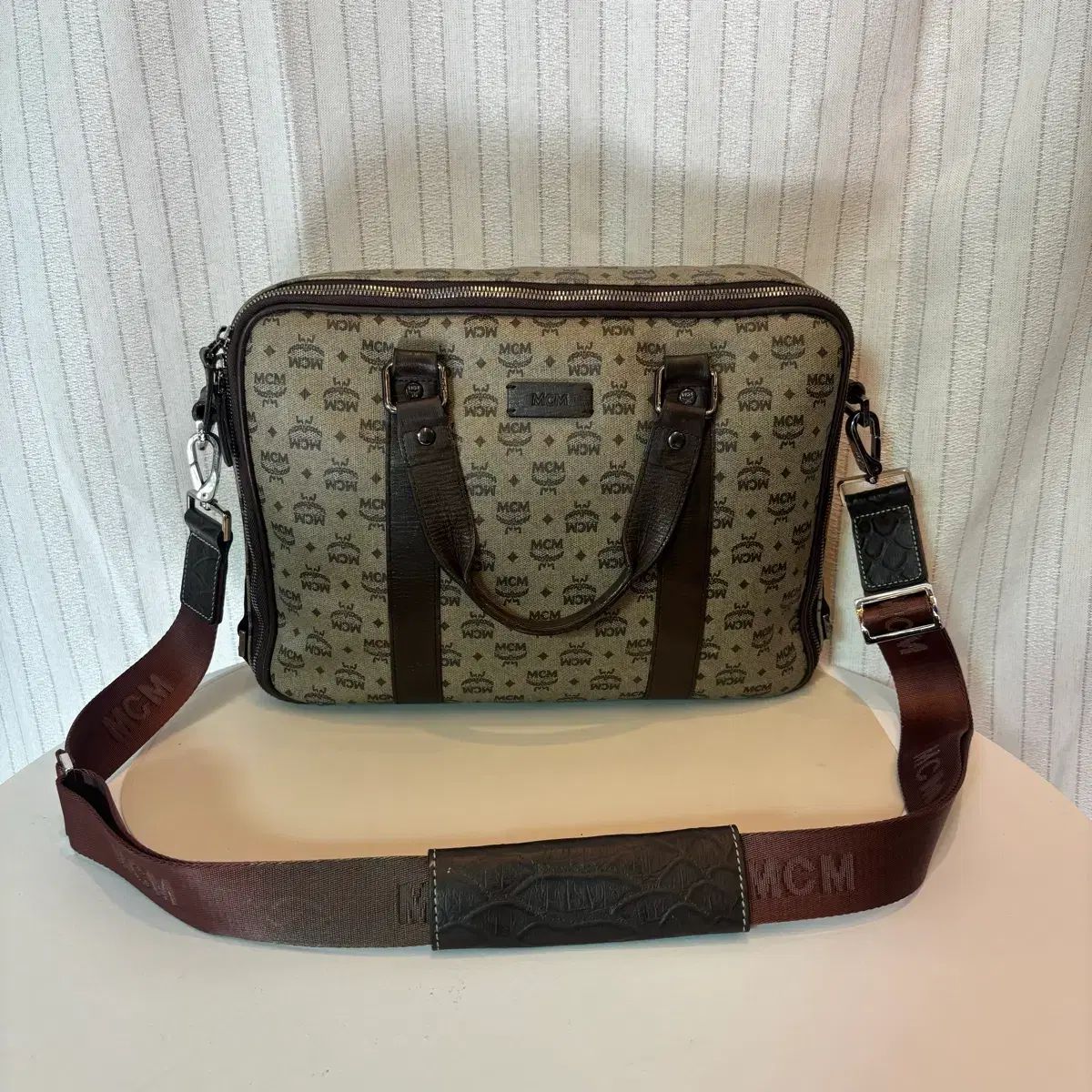 正規品 MCM ヴィセトス ブリーフケース トートバッグ