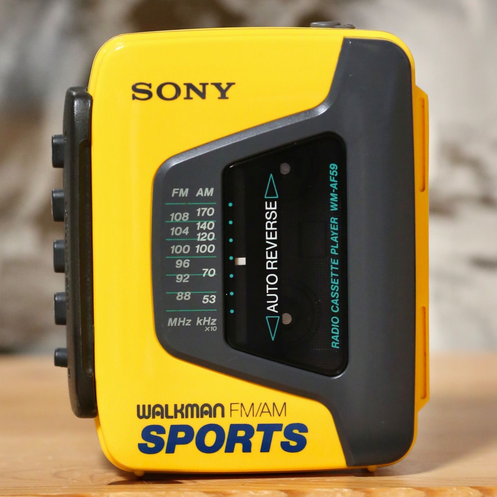 SONY SPORTS WALKMAN WM-AF59 整備済 動作品 - メルカリ