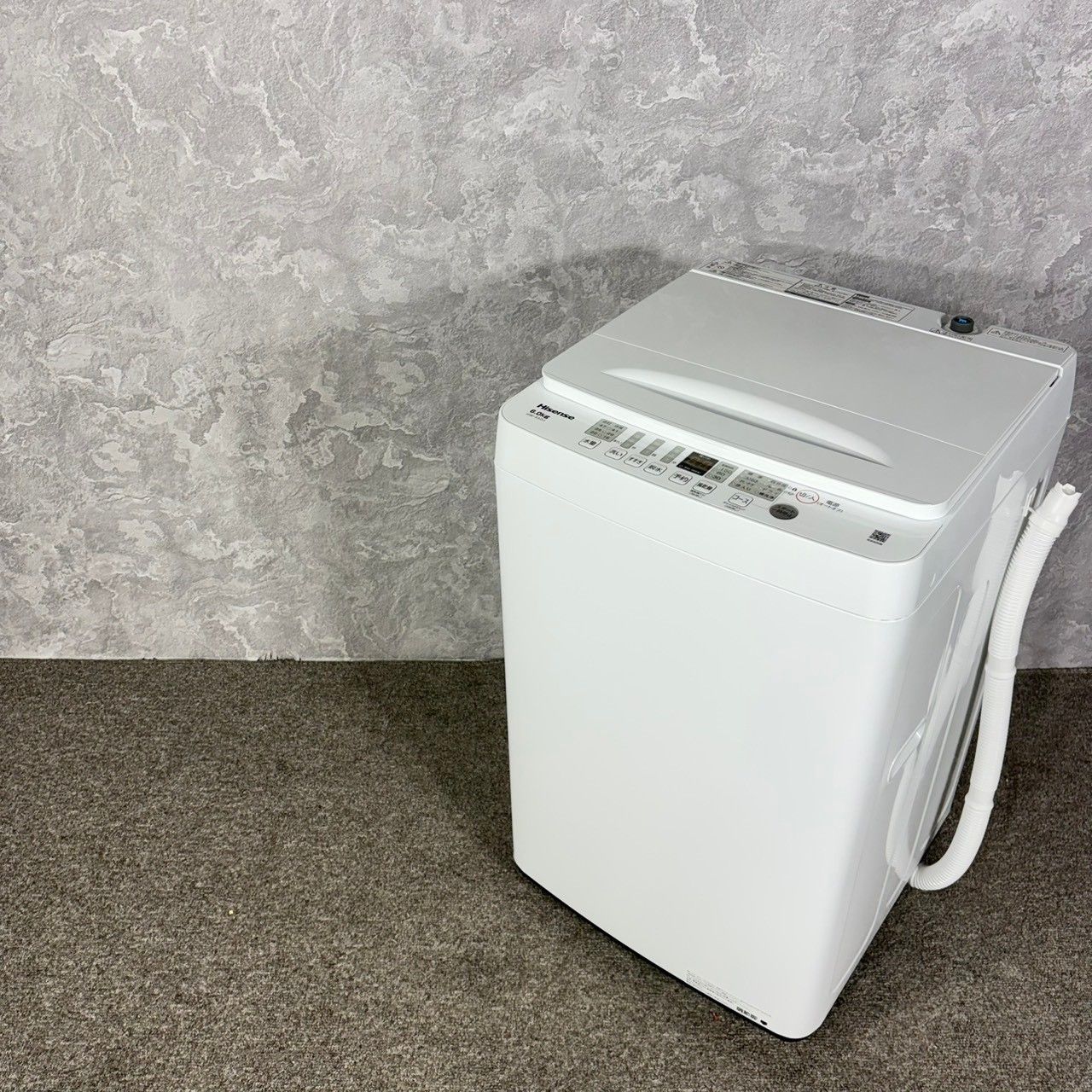 2025年製】 極美品 Hisense ハイセンス 洗濯機 HW-K60J 6.0㎏ - メルカリ