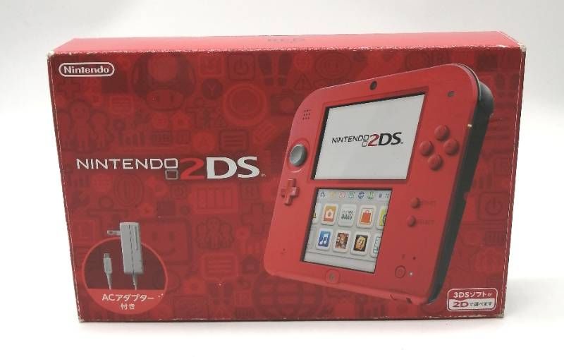 極美品！ニンテンドー2DS レッド