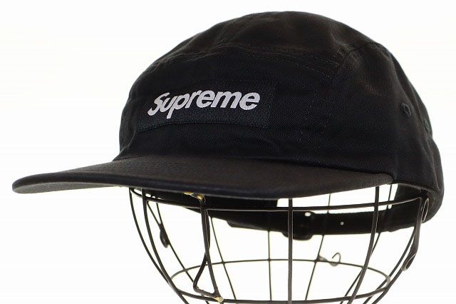 シュプリーム SUPREME 26SS WASHED CHINO TWILL CAMP CAP BLACK