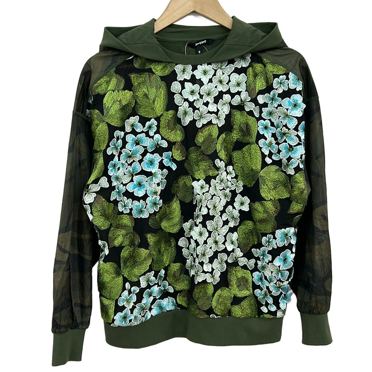 Desigual(デシグアル) パーカー サイズM レディース - 黒 長袖 