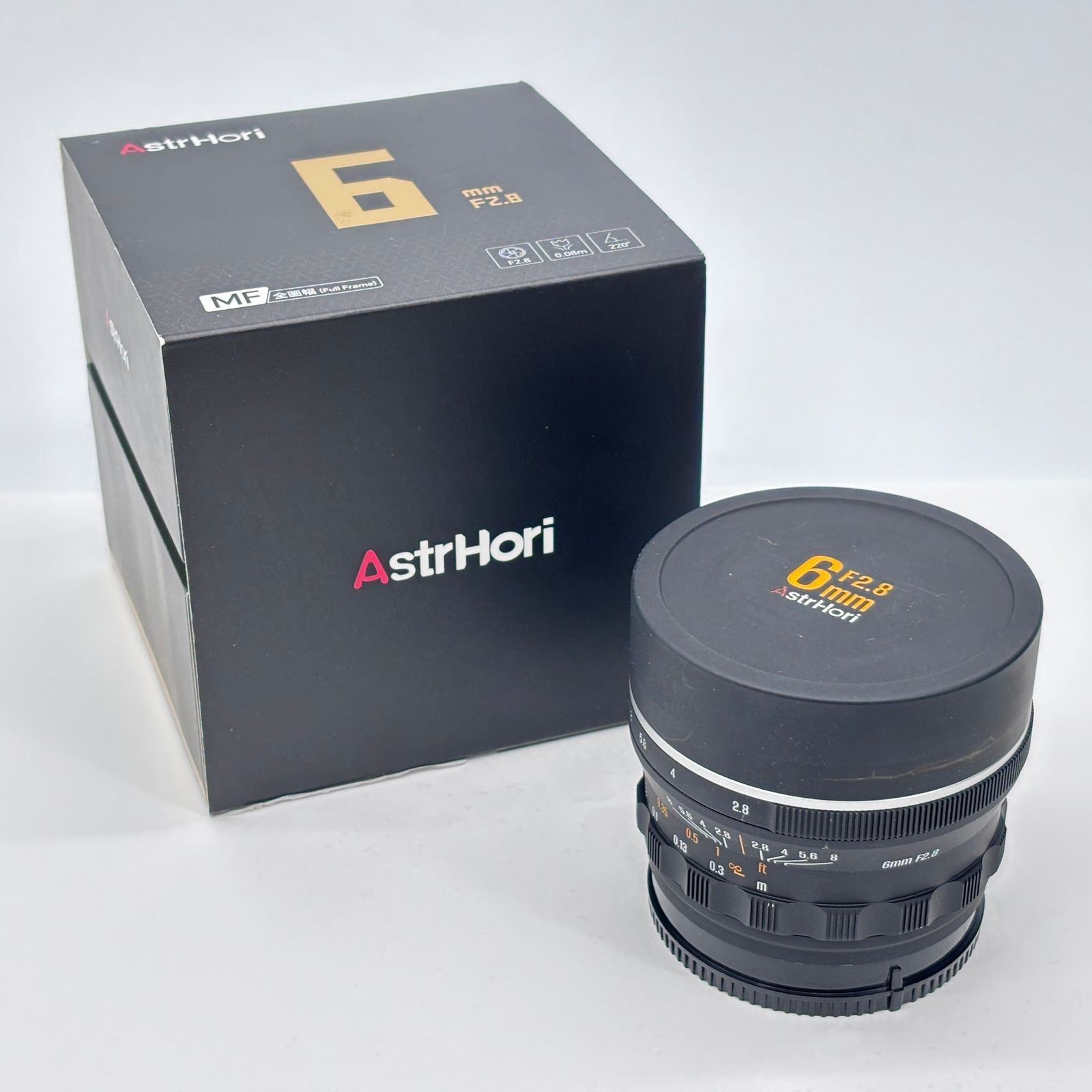 AstrHori 6mm F2.8 fisheye MF ソニーEマウント 円周魚眼レンズ【C8129-60】