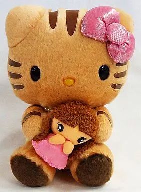 希少 美品 キティ しょこたん マミタスキティ ぬいぐるみ 中古】ぬいぐるみ マミタスキティ ぬいぐるみ 「ハローキティ