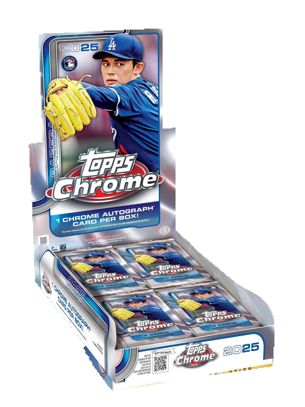 2025 Topps Chrome Baseball Hobby Box トップス クローム ベースボール ホビーボックス 未開封