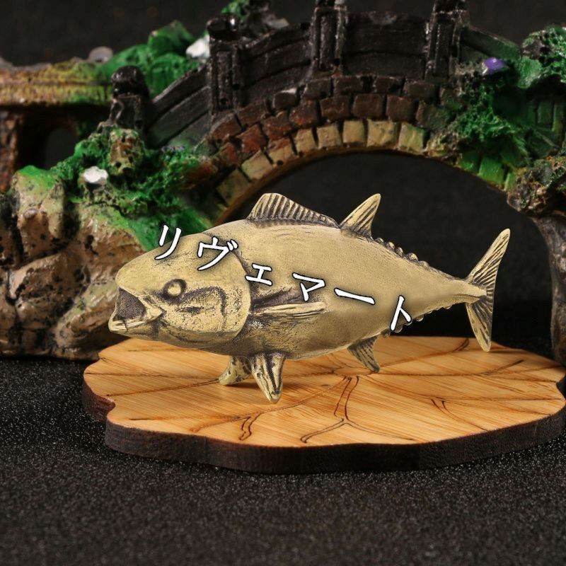 オブジェ 置物 魚 さかな サカナ インテリア リビング ダイニング 玄関 寝室 装飾 オーナメント 真鍮 プレゼント ギフト オシャレ 可愛い 癒しグッズ ミニサイズ