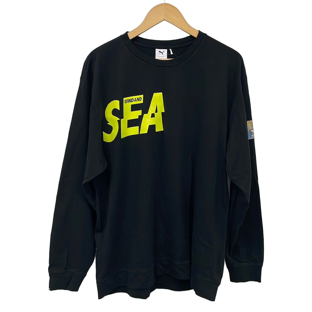 WIND AND SEA ウィンダンシー 長袖Tシャツ ホワイト AND WIND SEA