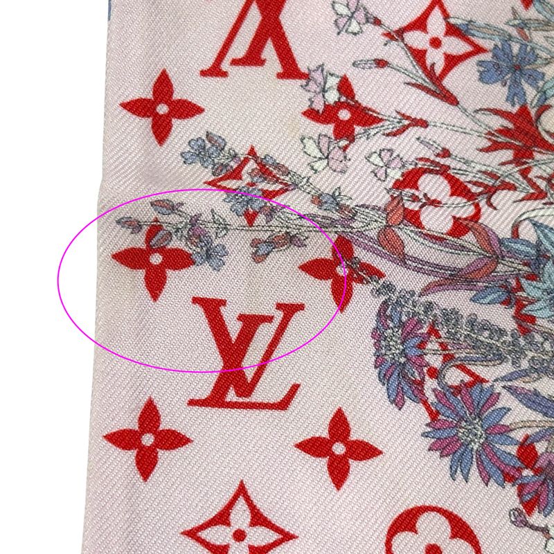 ルイ・ヴィトン LOUIS VUITTON スカーフ レディース ブランド シルク