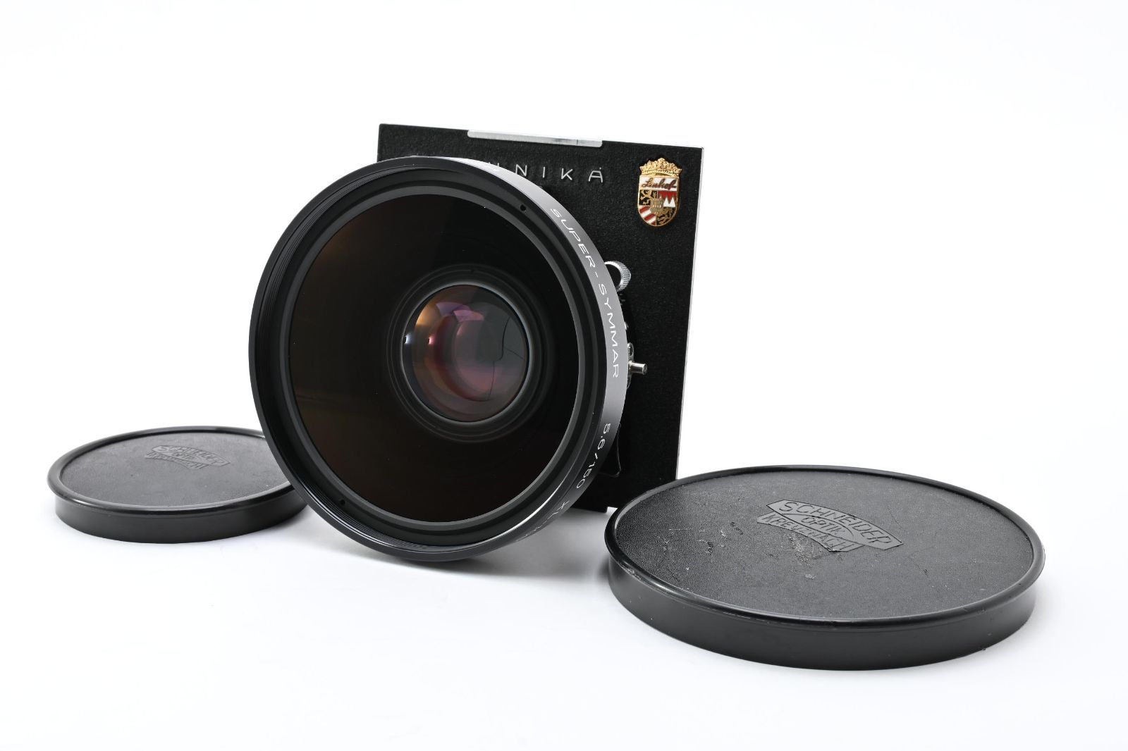 ★希少美品★シュナイダー SUPER-SYMMAR 150mm F5.6 XL-105° ASPHERIC MC ボード★ T17＃5804