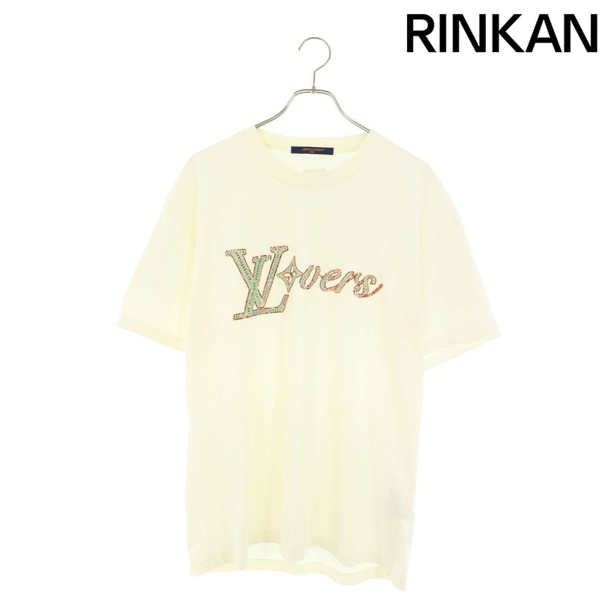ルイヴィトン 24AW RM2422MM NPL HRY29W エンブロイダード ショートスリーブTシャツ メンズ L