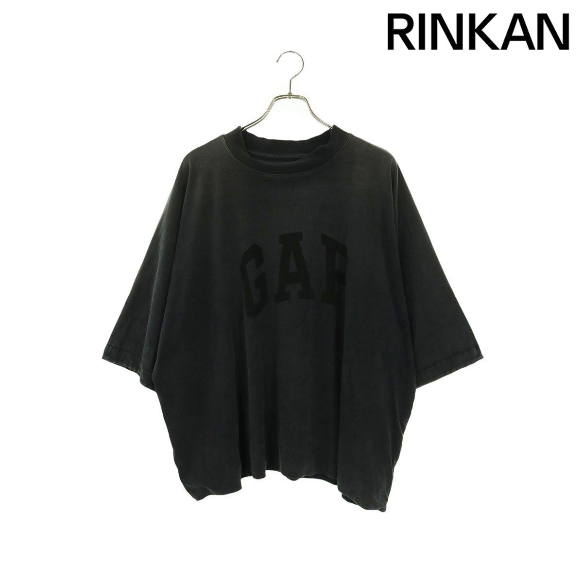イージー ×GAP バイバレンシアガロゴプリントスウェットTシャツ メンズ M