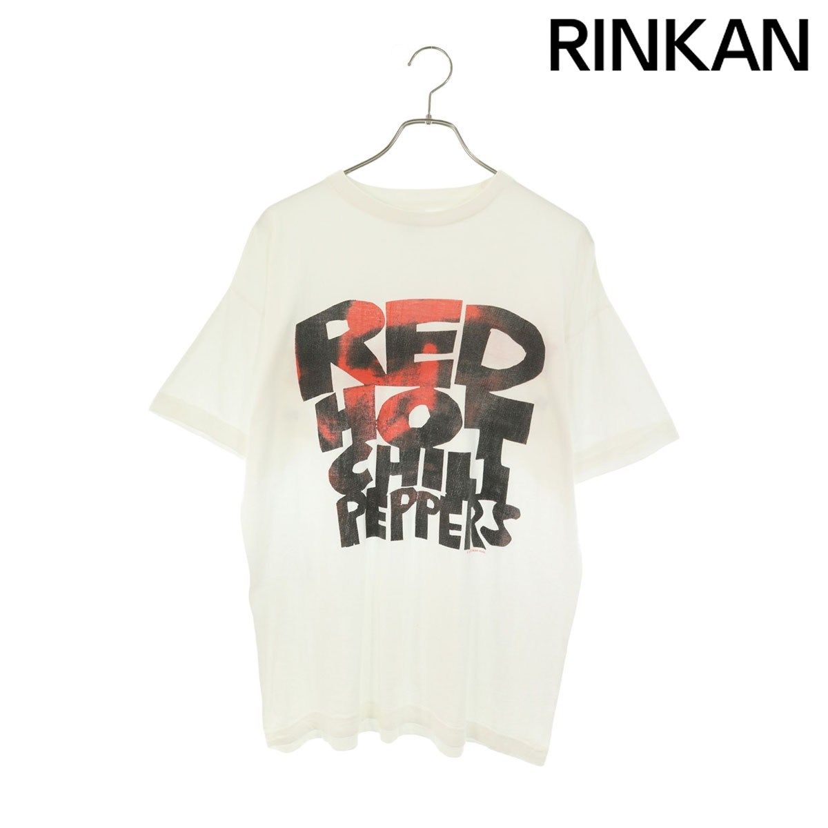 ヴィンテージ RED HOT CHILI PEPPERS ハンブルクホワイトフィッツTシャツ メンズ L