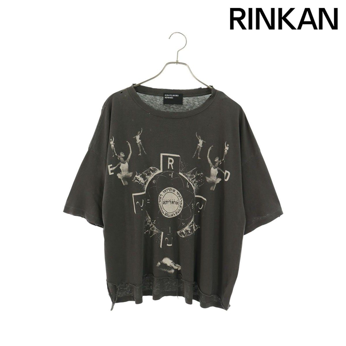 アンファンリッシュデプリメ 26SS BED OF NAILS T-SHIRTS ヒューマンプリントクラッシュ加工Tシャツ メンズ M 116,000円