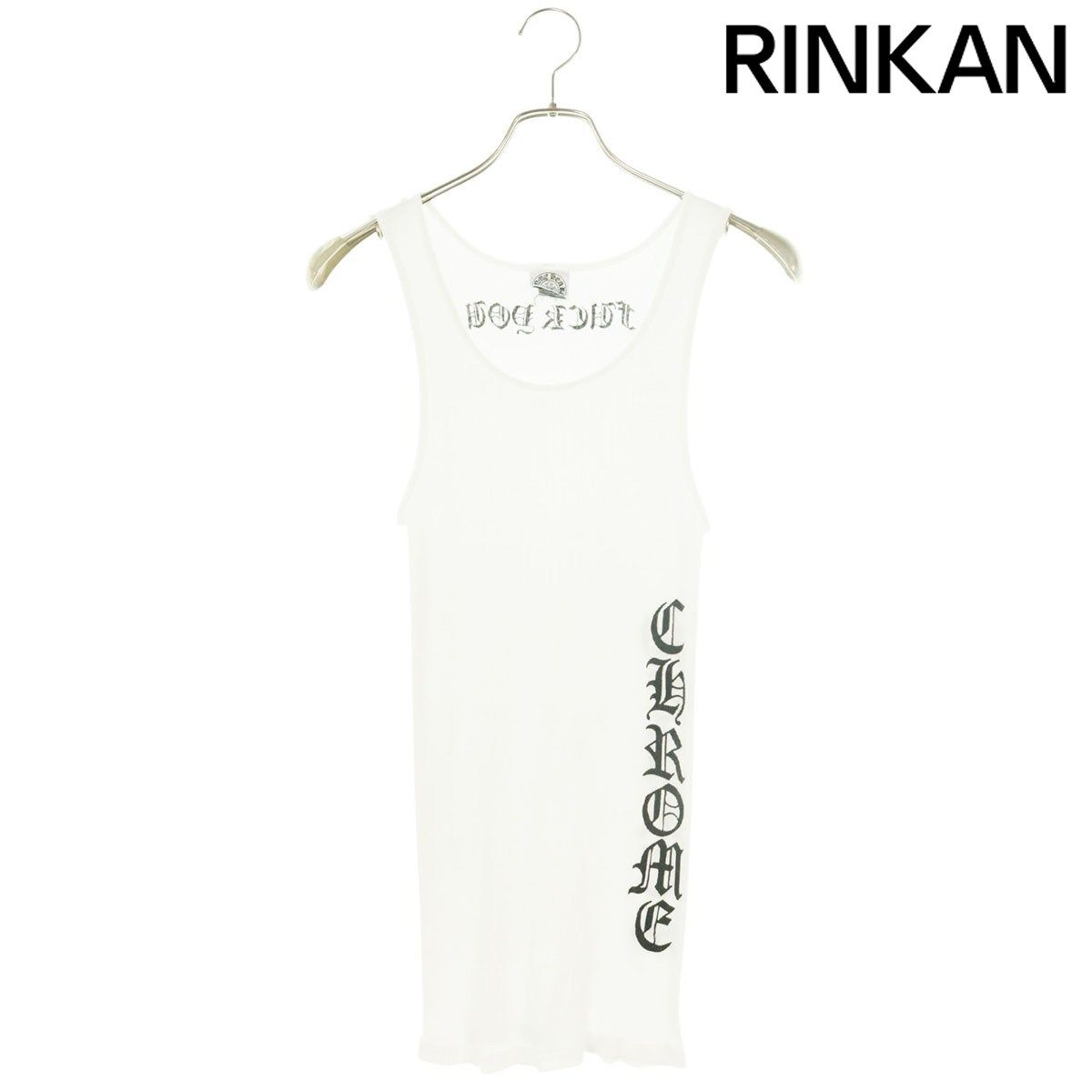クロムハーツ RIB TANK オールドロゴプリントリブタンクトップ メンズ